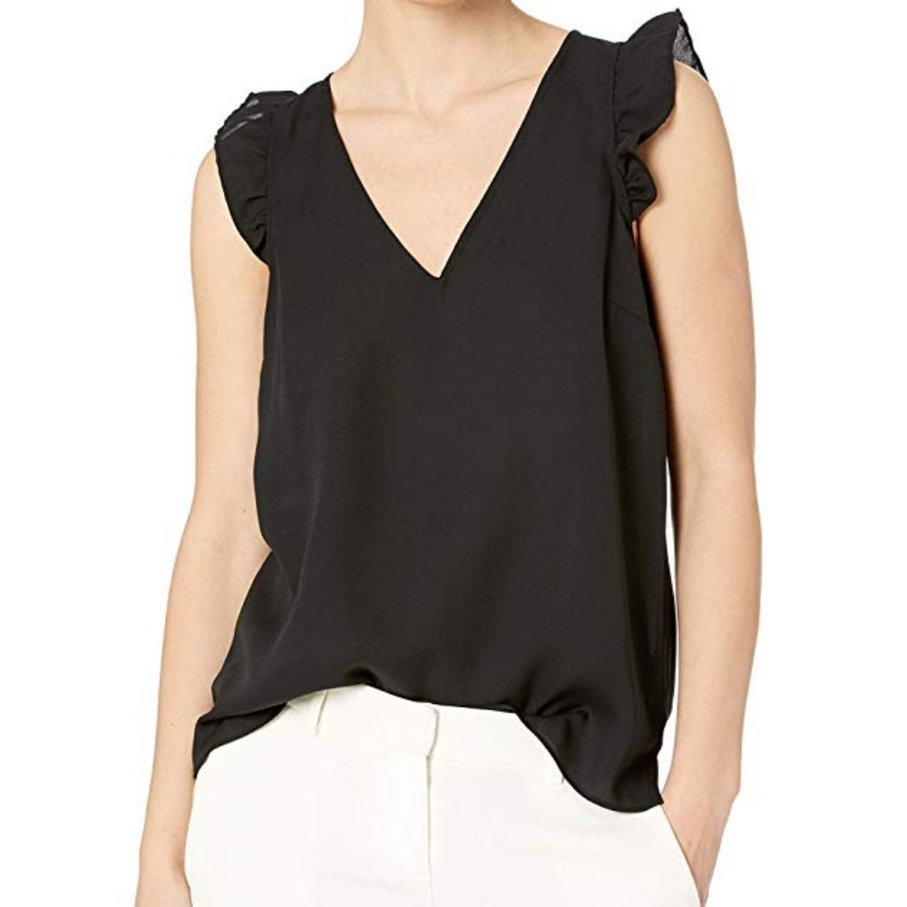 J.Crew Mercantile Women's Sleeveless Ruffle Top